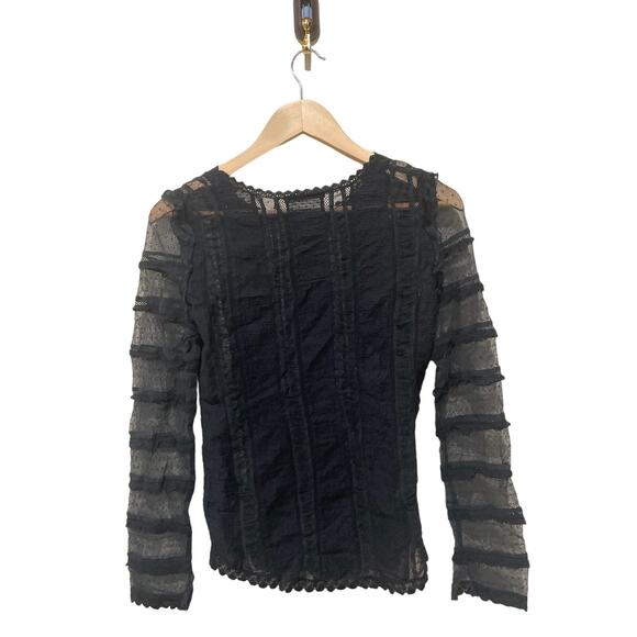 Isabel Marant Quena‎ Swiss Dot Top Blouse Size 6 New with Tags - Picture 7 of 7